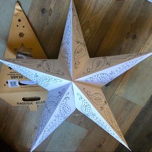 Christmas Hanging German Paper Star Lantern
